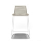 White kitchen stool