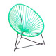 Turquoise acapulco kids chair
