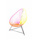 Fauteuil Acapulco Structure noire Fauteuil Acapulco Structure noire