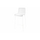 White bar stool White bar stool