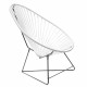 Fauteuil Acapulco Structure noire Fauteuil Acapulco Structure noire