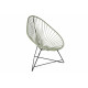 Fauteuil Acapulco Structure noire Fauteuil Acapulco Structure noire