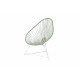 Fauteuil Acapulco Structure noire Fauteuil Acapulco Structure noire