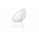 Fauteuil Acapulco Structure noire Fauteuil Acapulco Structure noire