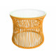 Table ITA Orange structure Blanche