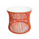 Table ITA Rouge structure Blanche