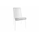 Silex Grey Dining chair White frame Silex Grey Dining chair White frame