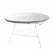  Table Acapulco Gris Silex structure Blanche
