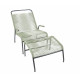 Brazza armchair oliv green