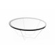 Black Round Large coffee table
