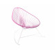 Pink Acapulco rocking chair
