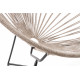 Fauteuil Acapulco Structure noire Fauteuil Acapulco Structure noire