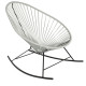 Silex Grey Acapulco rocking chair