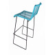 Taburete Alto Azul