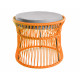 Ottoman fauteuil Acapulco Orange