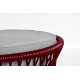 Ottoman Red Bordeaux Acapulco chair