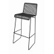 Taburete bar Negra