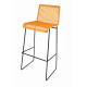 Orange Barhocker
