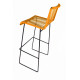 orange high chair orange high chair