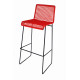Red bar stool Red bar stool