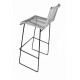 White bar stool White bar stool