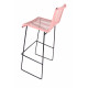 White bar stool White bar stool