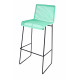 White bar stool White bar stool