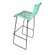 White bar stool White bar stool