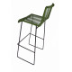 White bar stool White bar stool
