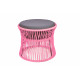 Ottoman  fauteuil Acapulco Rose 