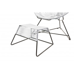 Repose pieds Pulco Blanc