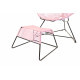 Pink pastel Footrest Pulco