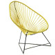 Fauteuil Acapulco Structure noire Fauteuil Acapulco Structure noire