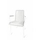 White Dining armrest chair White Dining armrest chair