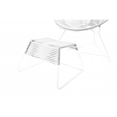 Weiß Fussauflage Pulco