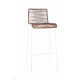 White bar stool White bar stool