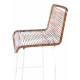 White bar stool White bar stool