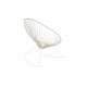 fauteuil à bascule Acapulco Blanc   fauteuil à bascule Acapulco Blanc