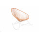 White Acapulco rocking chair