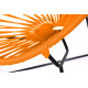 Orange Acapulco Detail Kinderstuhl