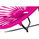 Détail Fauteuil Acapulco Mini Fuschia   Détail Fauteuil Acapulco Mini Fuschia