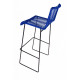Taburete alto Azul Marino