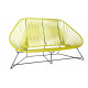 Lemon Yellow acapulco sofa 3 seats Lemon Yellow acapulco sofa 3 seats