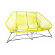 Gelb acapulco Sofa 3 Sitze