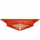  Détail table basse carré rouge