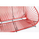 Red acapulco outdoor sofa zoom Red acapulco outdoor sofa zoom