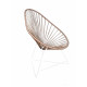 Fauteuil Acapulco Structure noire Fauteuil Acapulco Structure noire