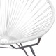 White Acapulco rocking chair
