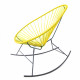 White Acapulco rocking chair