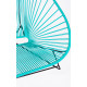 Details of Turquoise Acapulco chair for 2